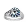 Dive silver Anillo Nautilus Shell