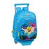 Safta Baby Shark With Trolley 11L Backpack