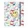 Safta Smiley World Art A4 Ringbook 120 Sheets Folder
