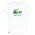 Lacoste Sport Logo Print Organic Cotton Kurzarm T-Shirt