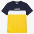 Lacoste T-Shirt Manche Courte Sport Colourblock Cotton Blend