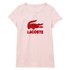Lacoste Logo Print Cotton Kurzarm T-Shirt