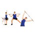 Gymstick Bandes D´exercice Stretching Stick