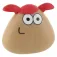Comansi Pou mit Zöpfen Figur