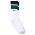 Lacoste Chaussettes Sport Striped Ribbed Cotton Blend