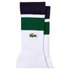 Lacoste Sport Striped Ribbed Cotton Blend Socks
