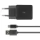KSIX USB-lader + Type C-kabel 1 m 2.4A