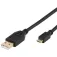 Vivanco Cable USB A/USB Micro B 1.8 m