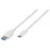 Vivanco USB A 3.1/USB Type-C kaapeli 1 m
