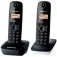 Panasonic Dect Duo Pack Trådlös fast telefon