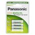Panasonic AAA Oplaadbare Evolta 4 Eenheden