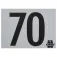 OMS Calcomanía Mod 70 label