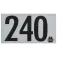 OMS Mod 240 label Aufkleber
