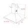 Teka Hotte décorative Pyramidal DBB 60 60 cm