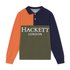 Hackett HF Split LG Youth Long Sleeve Polo Shirt