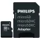 Philips Micro SDHC 16GB Class 10 Memory Card with adapter