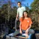 Snap climbing Crop Hemp 반팔 티셔츠