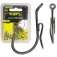 Black cat Ghost Rig barbed single eyed hook