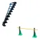 Softee Cons d´entrenament Ruler With Coupling For 32/40/50 cm