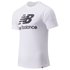New Balance Essentials Stacked Logo μπλουζάκι με κοντό μανίκι