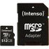 Intenso Micro SDXC 512GB Class 10 UHS-I Premium Κάρτα Μνήμης
