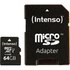 Intenso Micro SDXC 64GB Class 10 UHS-I Premium Κάρτα Μνήμης
