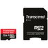 Transcend Tarjeta Memoria Micro SDHC 32GB Class 10 UHS-I 400x+Adaptador SD