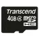 Transcend Micro SDHC 4GB Class 4 Minneskort