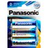 Panasonic Batterier 1x2 Evolta Mono D LR 20 LR20EGE/2BP