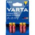 Varta Batterier 1x4 Longlife Max Power Micro AAA LR03