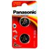 Panasonic 1x2 CR 2032 Lithium Power Batteries