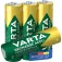 Varta 1x4 Rechargeable AA Ready2Use NiMH Mignon Batteries 2100mAh