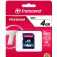 Transcend SDHC 4GB Class 10 Minnekort