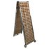 Lalizas Boarding Bridge Grid Wood/Stainless Steel Foldable
