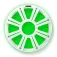 Kicker KMF 12´´ LED-subwoofergrill