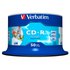 Verbatim 印刷可能 CD-R 700MB 52倍 スピード 50 単位