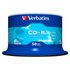 Verbatim CD-R 700MB Επιπλέον Προστασία 52x Ταχύτητα 50 μονάδες