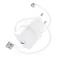 Dcu tecnologic Cargador USB + Cable Tipo C 1m 2.4A 5V