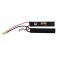 Duel code Lipo 7.4V 1100mAh 25C batteri