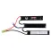 Duel code Lipo 11.1V 1100mAh 25C 배터리
