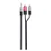 Dcu tecnologic Aansluiting Jack 3.5 St. M-2 Rca M 1m