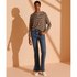 Superdry Texans High Rise Skinny Flare
