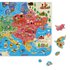 Janod Magnetiske Kart Europa Italiensk Versjon