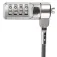 Targus Candau Trapezoid Serialised Combination Cable Lock