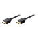Digitus HDMI-standardforbindelse Type A Ethernet kabel 3 m
