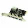 Approx USB 3.0 4-portars PCI-E expansionskort