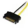Startech Adaptador de cable d´alimentació 15 cm