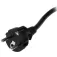 Startech Cable de alimentación Cable 2 m Schuko CEE7