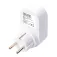 Digitus Adaptador de tomada universal 2xUSB-A