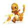 Mega Pokemon Charmander Construction Game